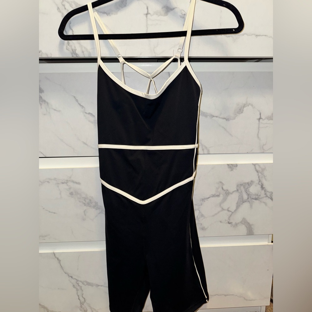 Kimberly C Trim Detailing Romper - Black - Picture 3 of 3